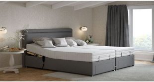 King Size Adjustable Bed And Mattress